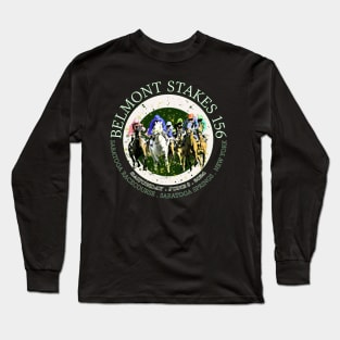 Belmont Stakes 156 design Long Sleeve T-Shirt